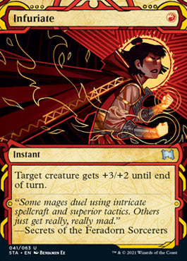 Infuriate (Foil Etched) [Strixhaven: Mystical Archive] MTG Single Magic: The Gathering | Red Claw Gaming