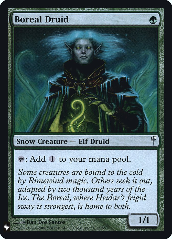 Boreal Druid [Mystery Booster] MTG Single Magic: The Gathering | Red Claw Gaming