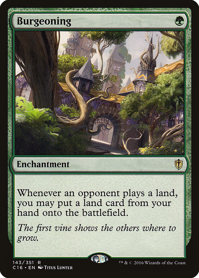 Burgeoning [Commander 2016] MTG Single Magic: The Gathering | Red Claw Gaming