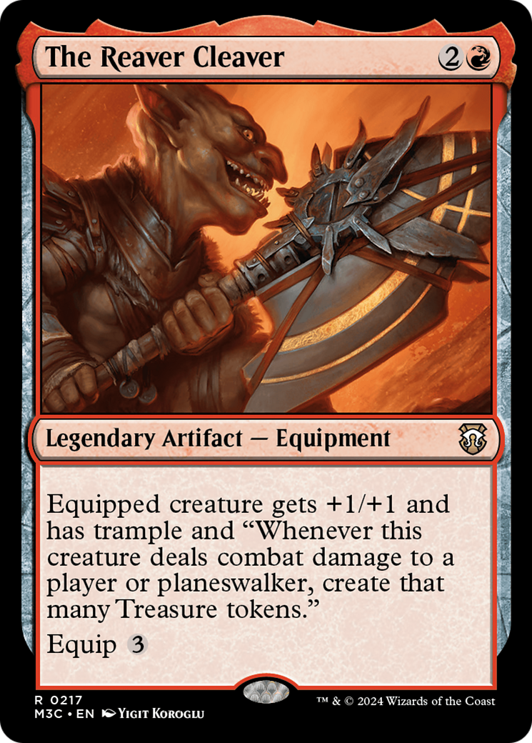 The Reaver Cleaver [Modern Horizons 3 Commander] MTG Single Magic: The Gathering | Red Claw Gaming