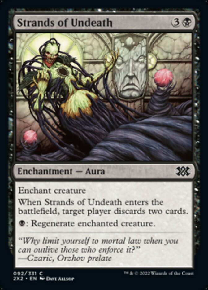 Strands of Undeath [Double Masters 2022] MTG Single Magic: The Gathering    | Red Claw Gaming