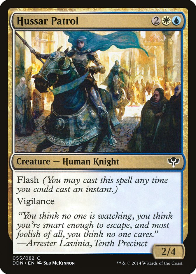 Hussar Patrol [Duel Decks: Speed vs. Cunning] MTG Single Magic: The Gathering | Red Claw Gaming