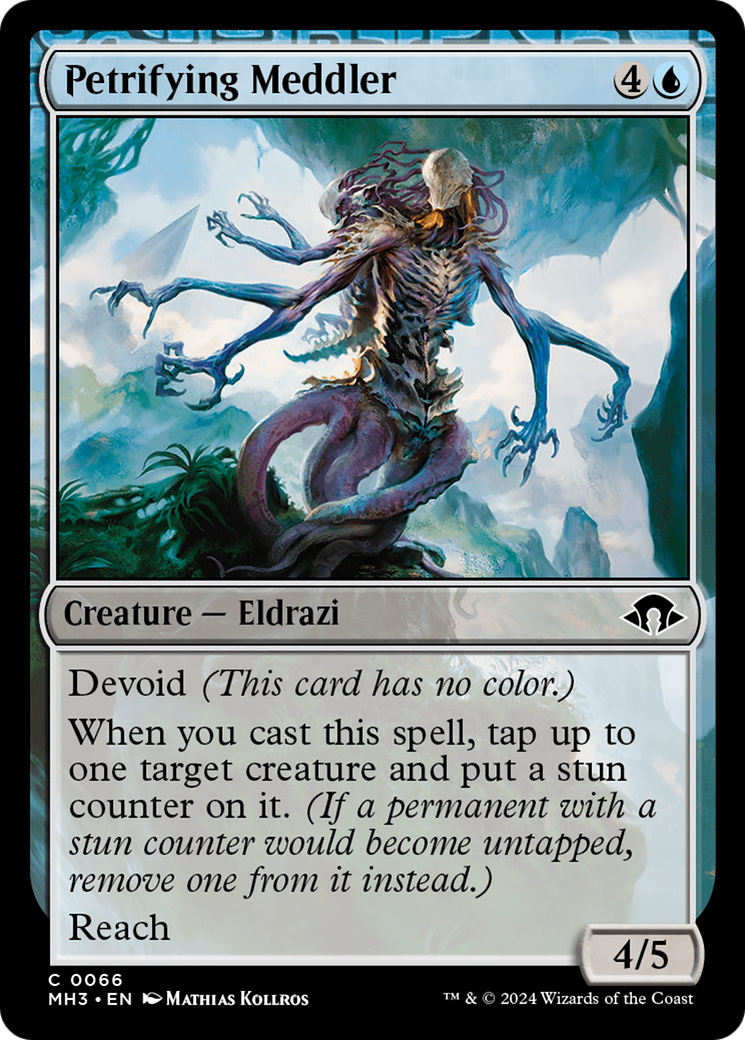 Petrifying Meddler [Modern Horizons 3] MTG Single Magic: The Gathering | Red Claw Gaming