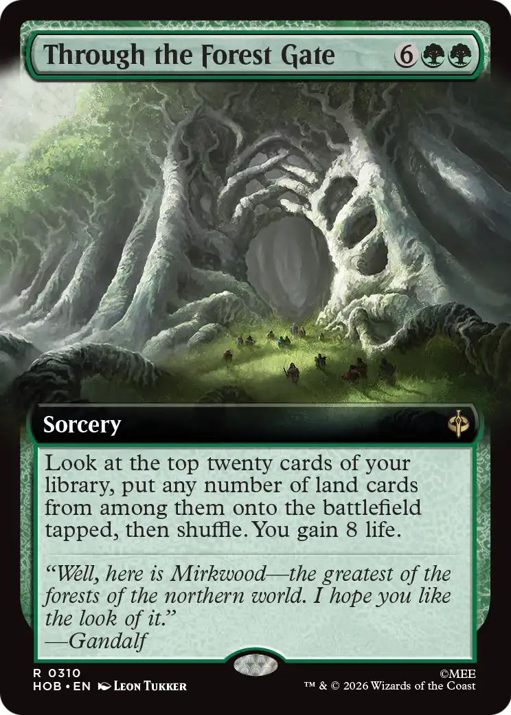 Through the Forest Gate (Extended Art) [The Hobbit] | Red Claw Gaming