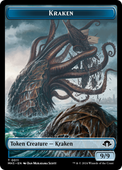 Eldrazi Spawn // Kraken Double-Sided Token [Modern Horizons 3 Tokens] MTG Single Magic: The Gathering | Red Claw Gaming