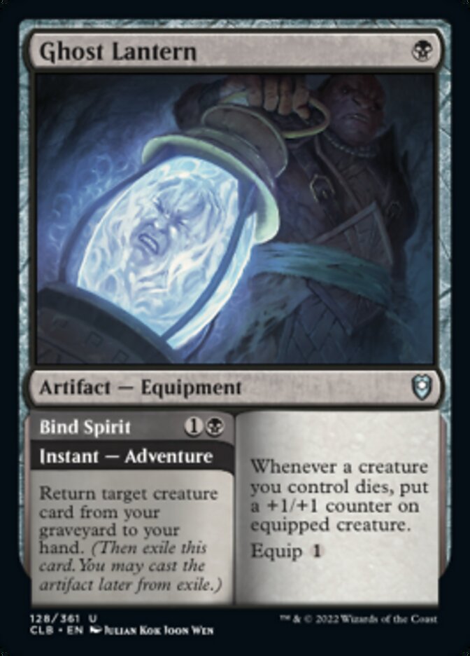 Ghost Lantern // Bind Spirit [Commander Legends: Battle for Baldur's Gate] MTG Single Magic: The Gathering | Red Claw Gaming