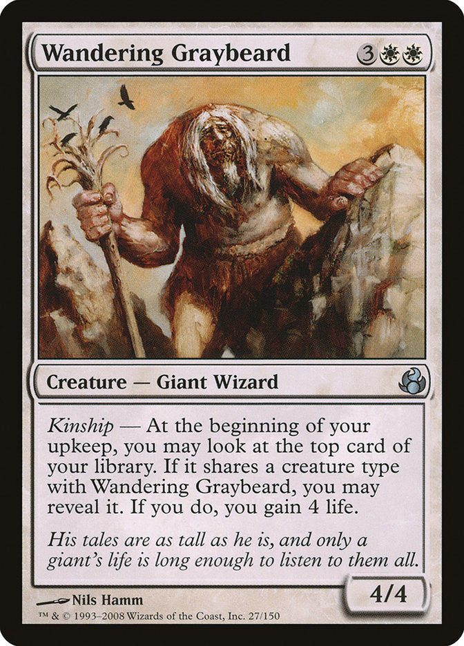 Wandering Graybeard [Morningtide] MTG Single Magic: The Gathering | Red Claw Gaming