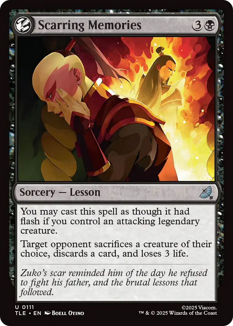 Scarring Memories [Avatar: The Last Airbender: Eternal-Legal] MTG Single Magic: The Gathering | Red Claw Gaming