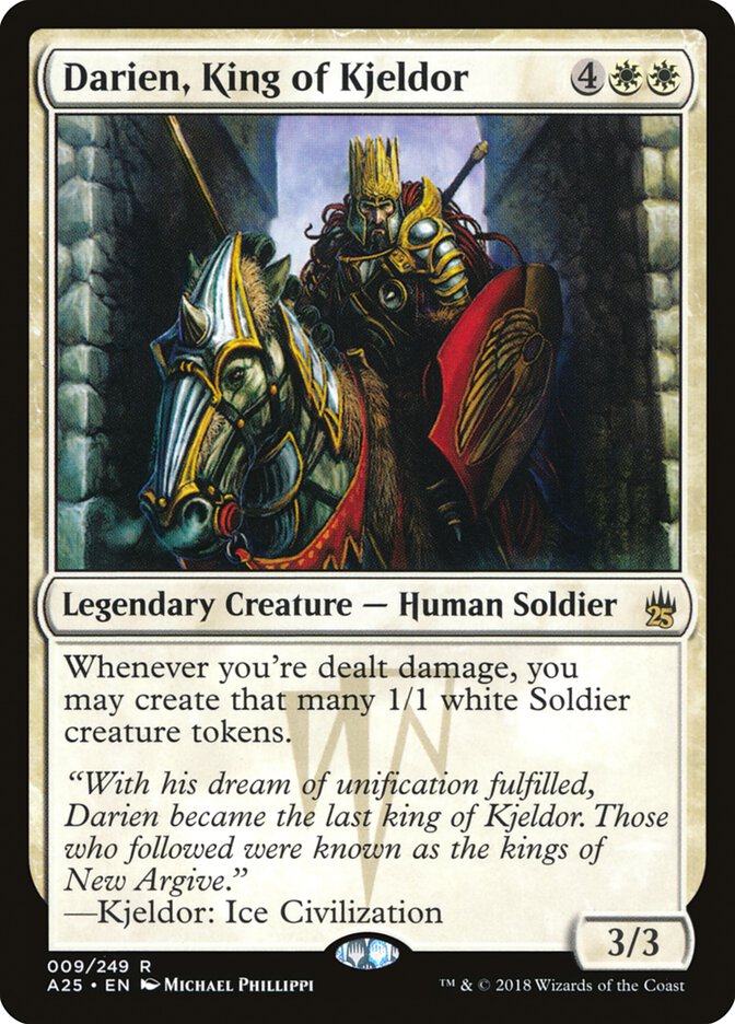 Darien, King of Kjeldor [Masters 25] MTG Single Magic: The Gathering | Red Claw Gaming