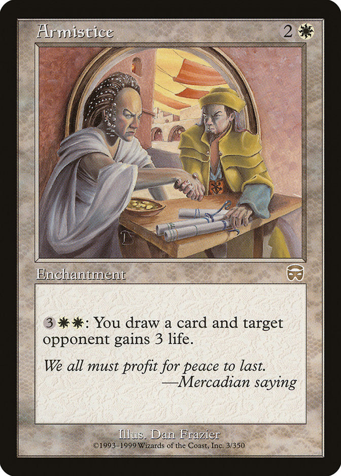 Armistice [Mercadian Masques] MTG Single Magic: The Gathering | Red Claw Gaming