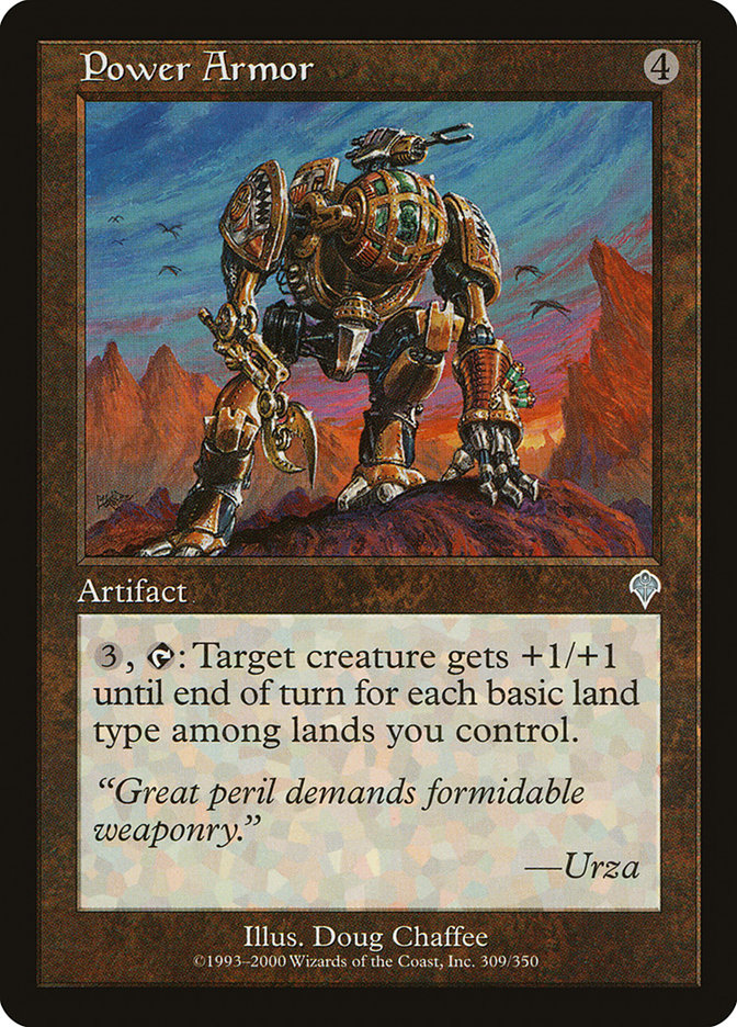 Power Armor [Invasion] MTG Single Magic: The Gathering | Red Claw Gaming
