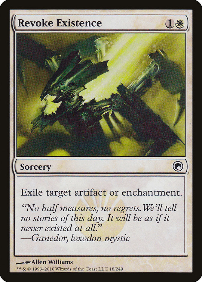 Revoke Existence [Scars of Mirrodin] MTG Single Magic: The Gathering | Red Claw Gaming