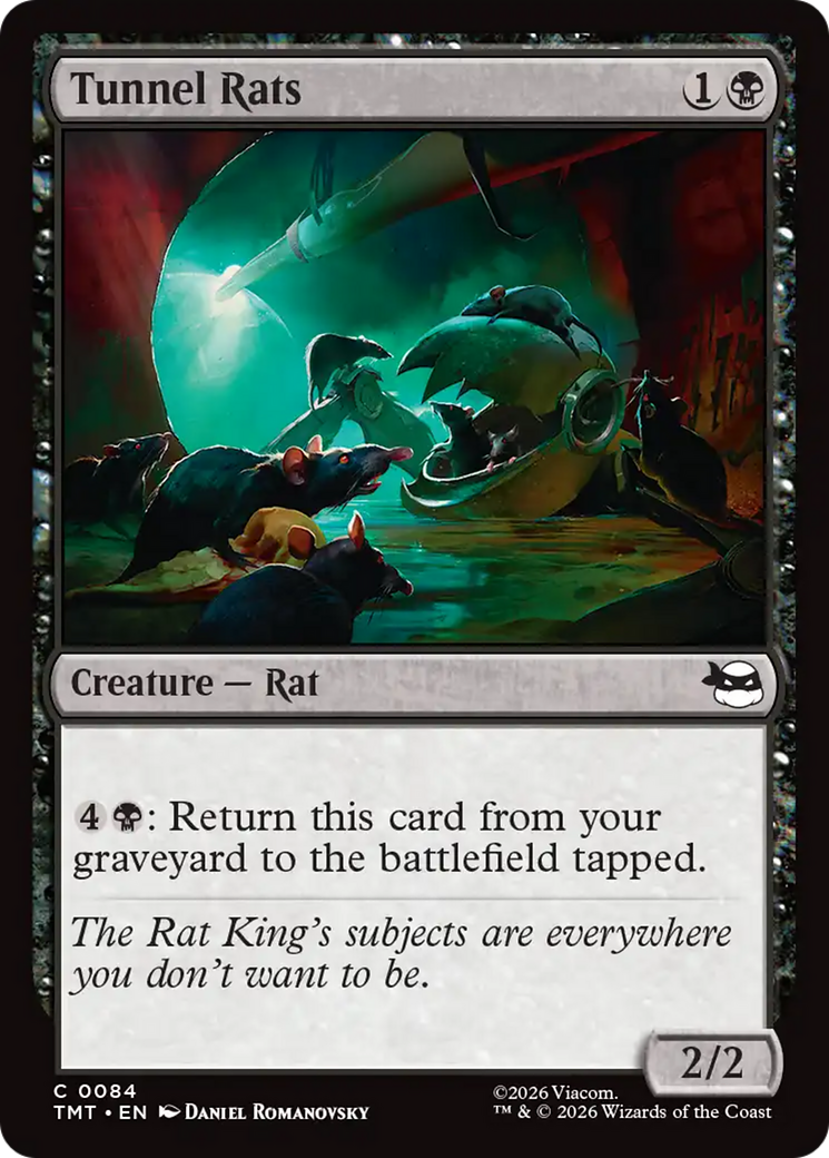 Tunnel Rats [Teenage Mutant Ninja Turtles] MTG Single Magic: The Gathering | Red Claw Gaming