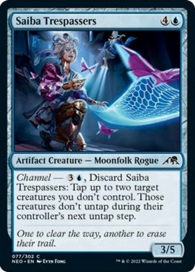 Saiba Trespassers [Kamigawa: Neon Dynasty] MTG Single Magic: The Gathering    | Red Claw Gaming