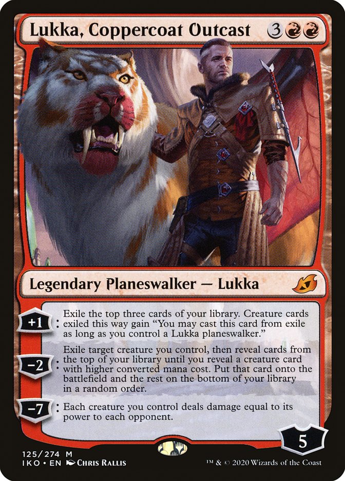 Lukka, Coppercoat Outcast [Ikoria: Lair of Behemoths] MTG Single Magic: The Gathering | Red Claw Gaming