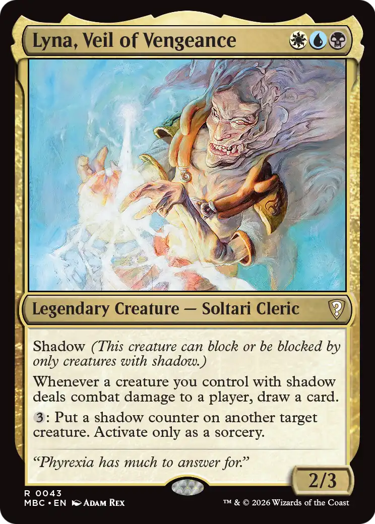 Lyna, Veil of Vengeance [Mystery Booster: Commander Edition] | Red Claw Gaming
