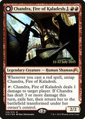 Chandra, Fire of Kaladesh // Chandra, Roaring Flame [Magic Origins Prerelease Promos] MTG Single Magic: The Gathering | Red Claw Gaming
