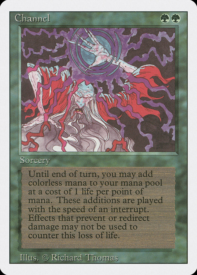 Channel [Revised Edition] MTG Single Magic: The Gathering | Red Claw Gaming