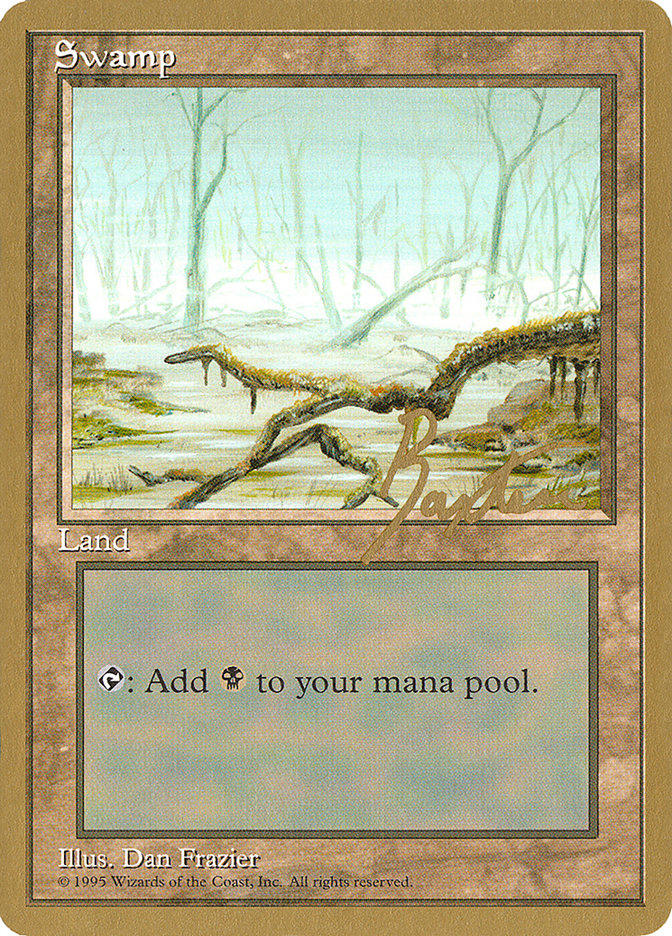 Swamp (gb372) (George Baxter) [Pro Tour Collector Set] MTG Single Magic: The Gathering | Red Claw Gaming