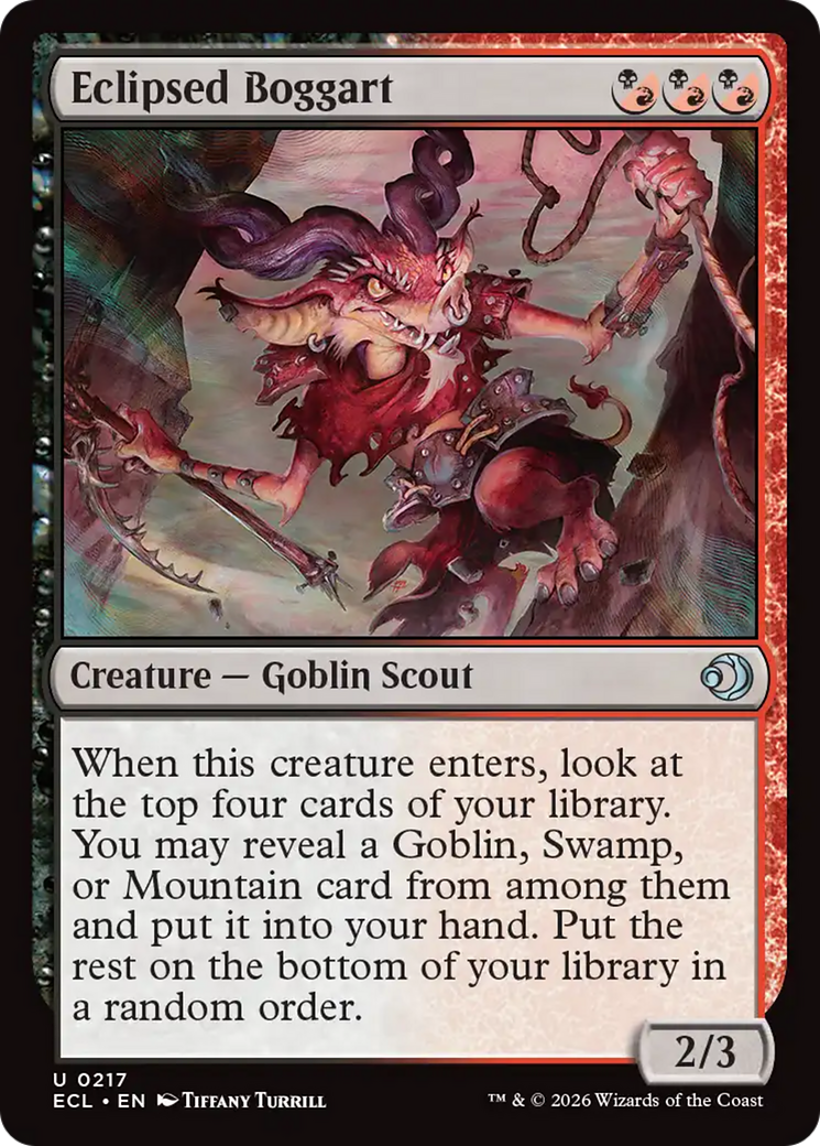 Eclipsed Boggart [Lorwyn Eclipsed] MTG Single Magic: The Gathering | Red Claw Gaming