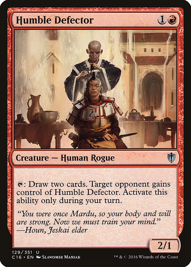 Humble Defector [Commander 2016] MTG Single Magic: The Gathering | Red Claw Gaming