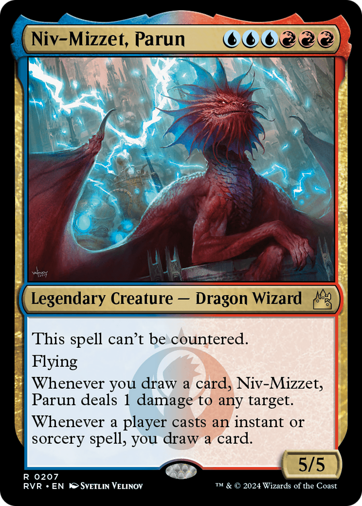 Niv-Mizzet, Parun [Ravnica Remastered] MTG Single Magic: The Gathering | Red Claw Gaming