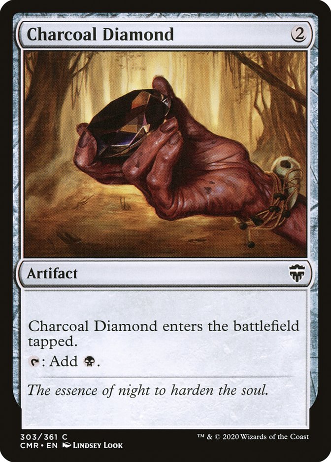 Charcoal Diamond [Commander Legends] MTG Single Magic: The Gathering | Red Claw Gaming