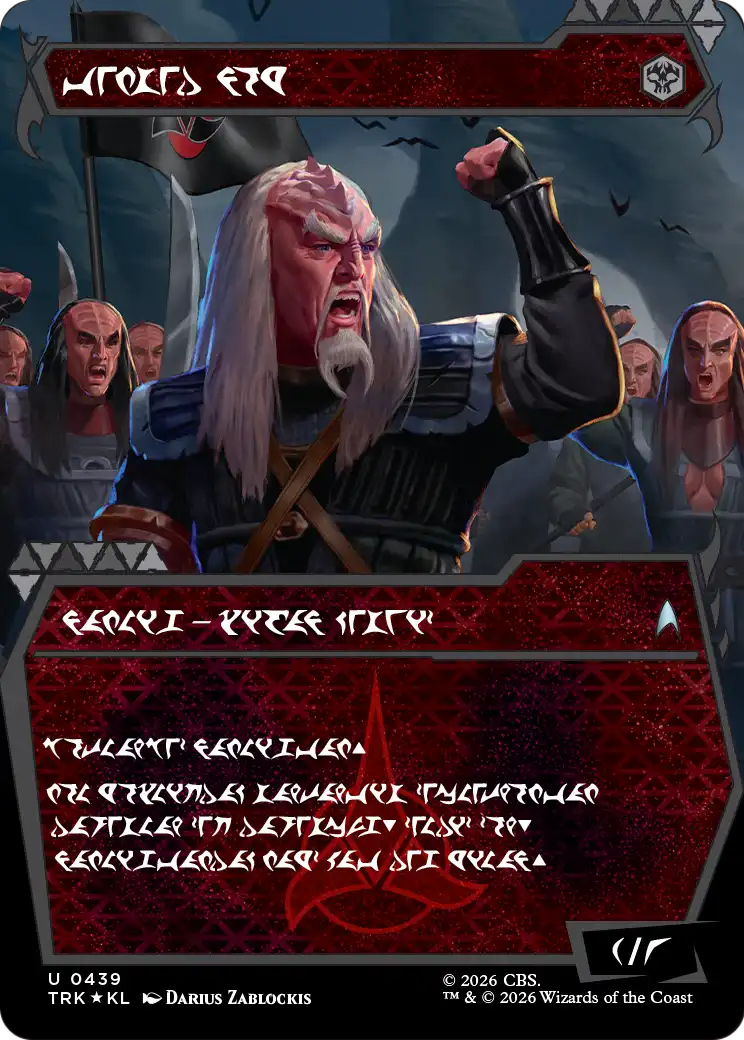 Storied Veteran (Showcase) (Klingon) [Star Trek] | Red Claw Gaming