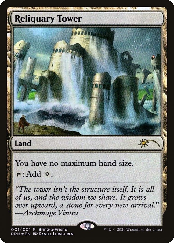 Reliquary Tower (Bring-a-Friend) [Love Your LGS 2020] MTG Single Magic: The Gathering | Red Claw Gaming