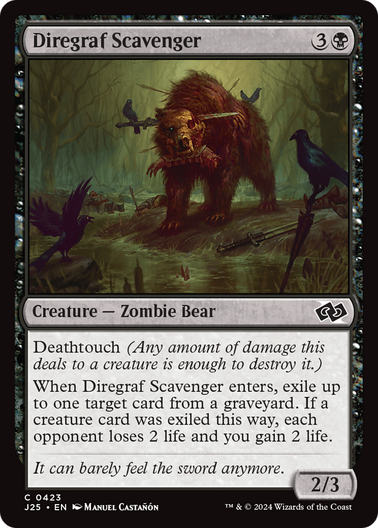 Diregraf Scavenger [Foundations Jumpstart] MTG Single Magic: The Gathering | Red Claw Gaming