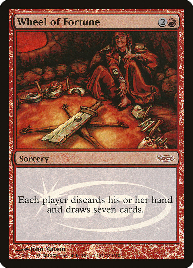 Wheel of Fortune [Judge Gift Cards 2010] MTG Single Magic: The Gathering | Red Claw Gaming