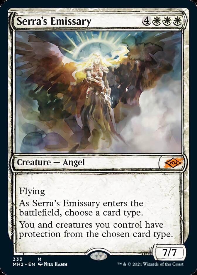 Serra's Emissary (Sketch) [Modern Horizons 2] MTG Single Magic: The Gathering | Red Claw Gaming
