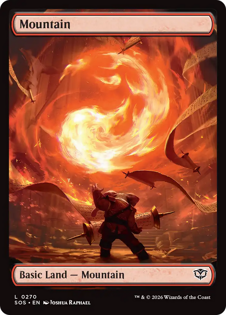 Mountain (0270) [Secrets of Strixhaven] MTG Single Magic: The Gathering | Red Claw Gaming