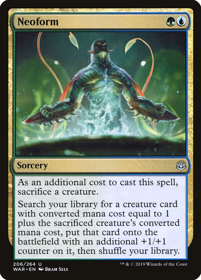 Neoform [War of the Spark] MTG Single Magic: The Gathering | Red Claw Gaming