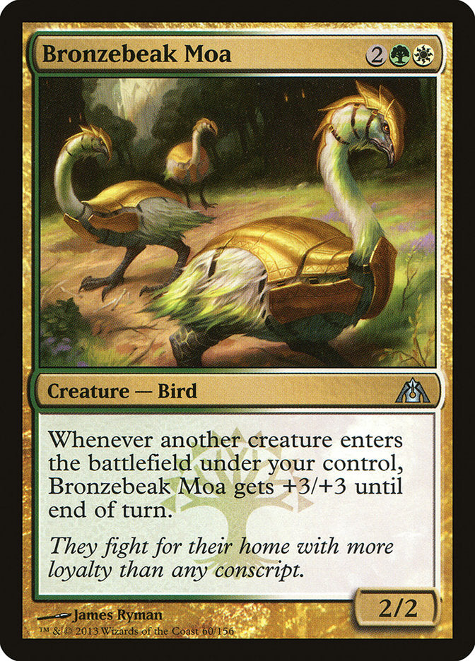 Bronzebeak Moa [Dragon's Maze] MTG Single Magic: The Gathering | Red Claw Gaming