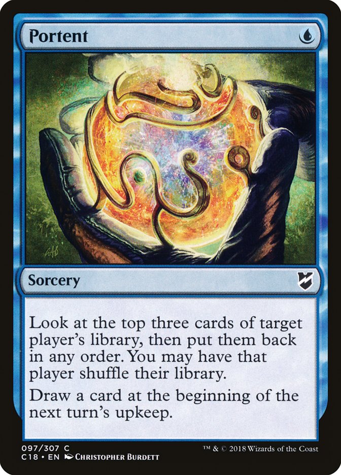 Portent [Commander 2018] MTG Single Magic: The Gathering | Red Claw Gaming