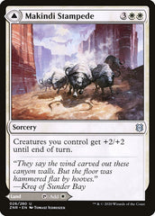 Makindi Stampede // Makindi Mesas [Zendikar Rising] MTG Single Magic: The Gathering | Red Claw Gaming