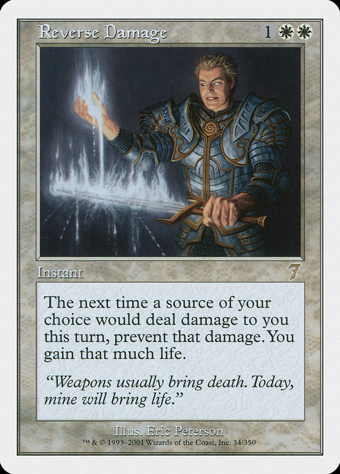 Reverse Damage [Seventh Edition] MTG Single Magic: The Gathering | Red Claw Gaming