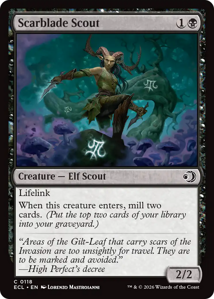 Scarblade Scout [Lorwyn Eclipsed] MTG Single Magic: The Gathering | Red Claw Gaming