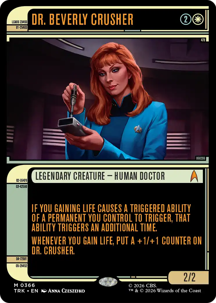 Dr. Beverly Crusher (Showcase) [Star Trek] | Red Claw Gaming