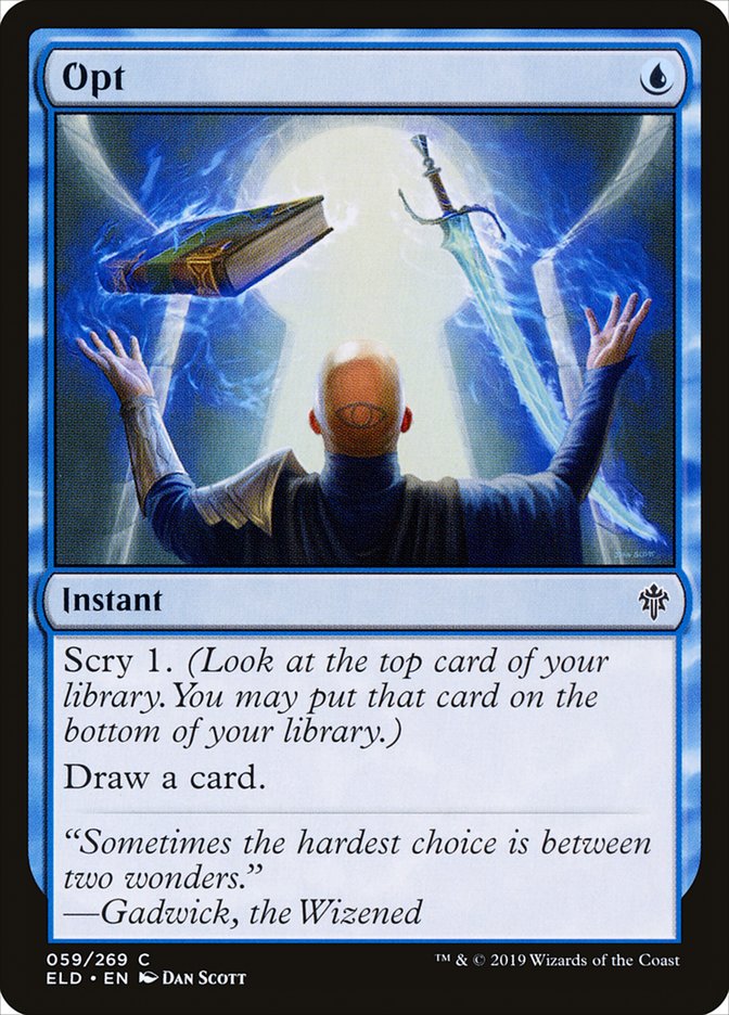 Opt [Throne of Eldraine] MTG Single Magic: The Gathering | Red Claw Gaming