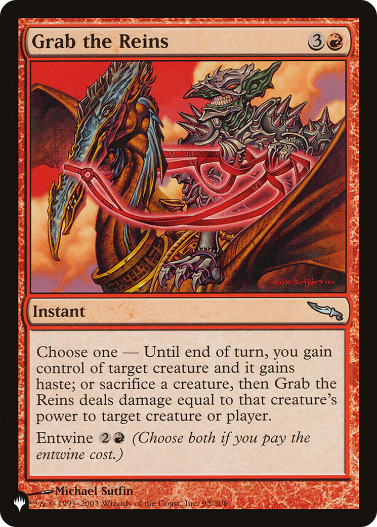 Grab the Reins [The List] MTG Single Magic: The Gathering | Red Claw Gaming