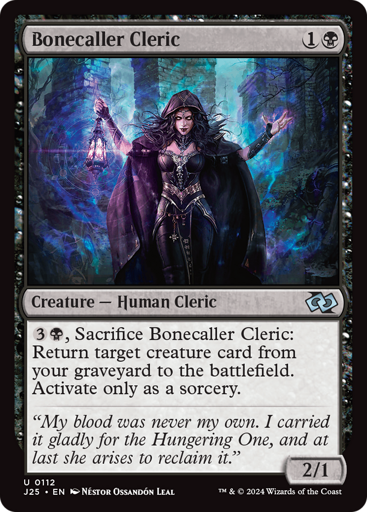 Bonecaller Cleric [Foundations Jumpstart] MTG Single Magic: The Gathering | Red Claw Gaming
