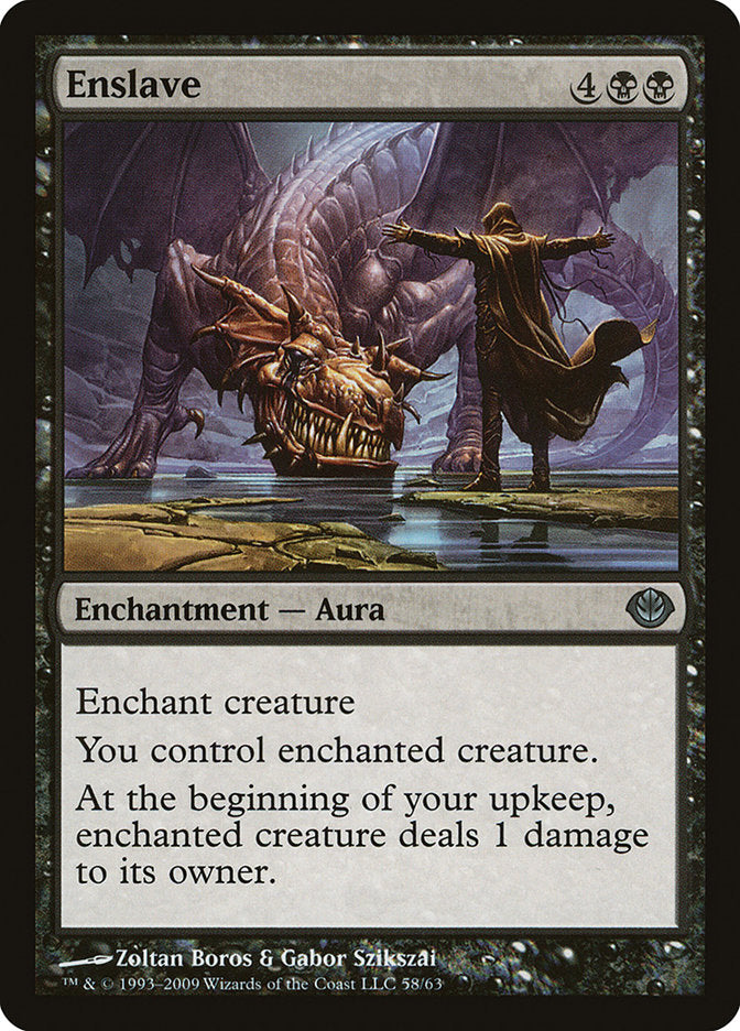 Enslave [Duel Decks: Garruk vs. Liliana] MTG Single Magic: The Gathering | Red Claw Gaming