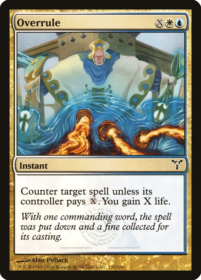 Overrule [Dissension] MTG Single Magic: The Gathering | Red Claw Gaming