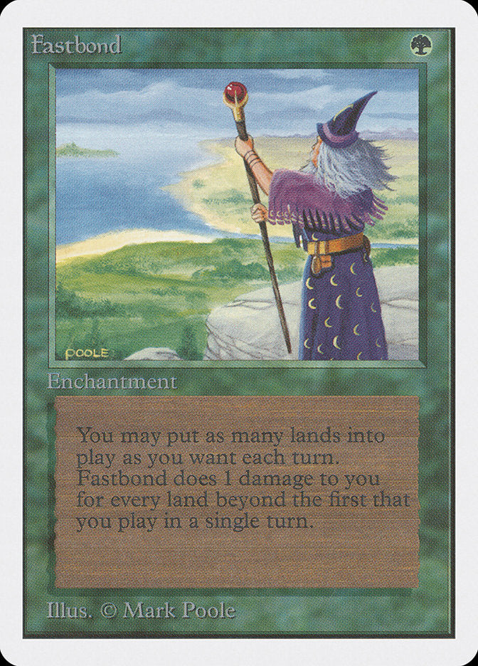 Fastbond [Unlimited Edition] MTG Single Magic: The Gathering | Red Claw Gaming