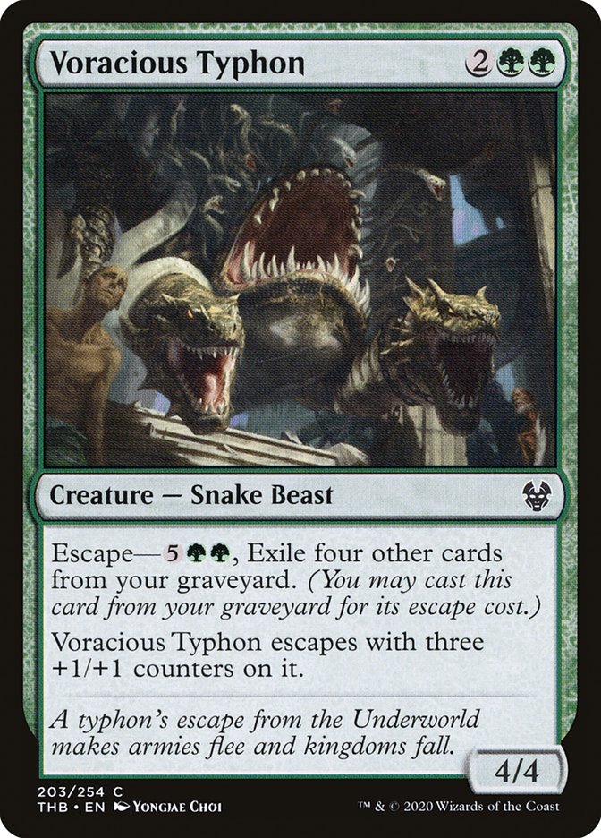 Voracious Typhon [Theros Beyond Death] MTG Single Magic: The Gathering | Red Claw Gaming