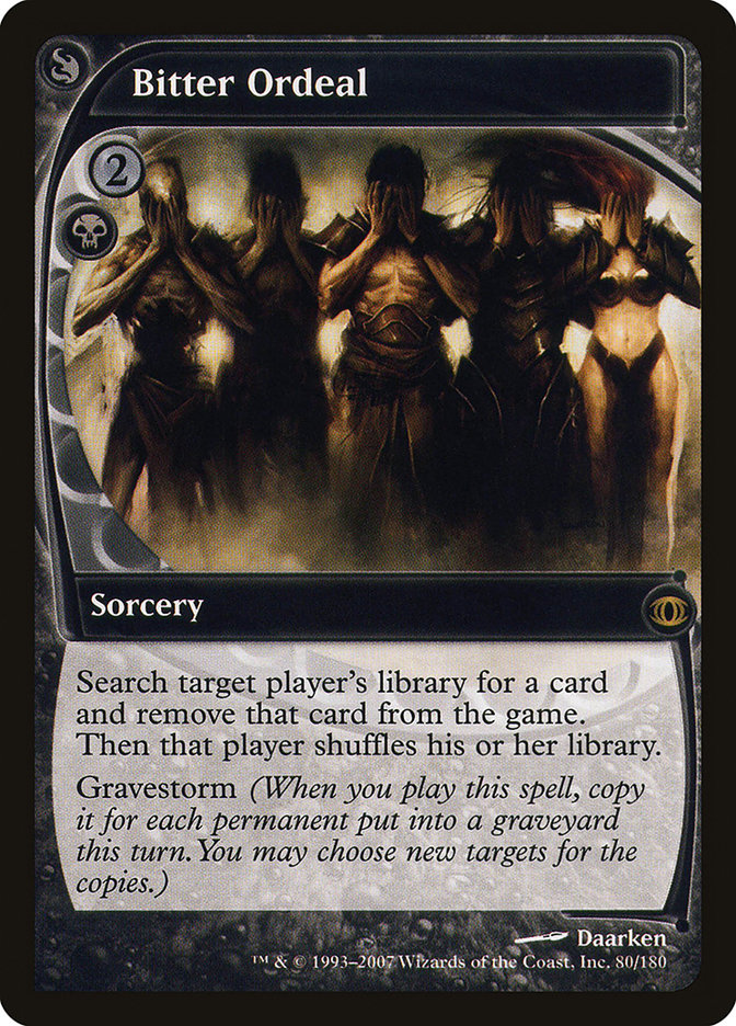 Bitter Ordeal [Future Sight] MTG Single Magic: The Gathering | Red Claw Gaming