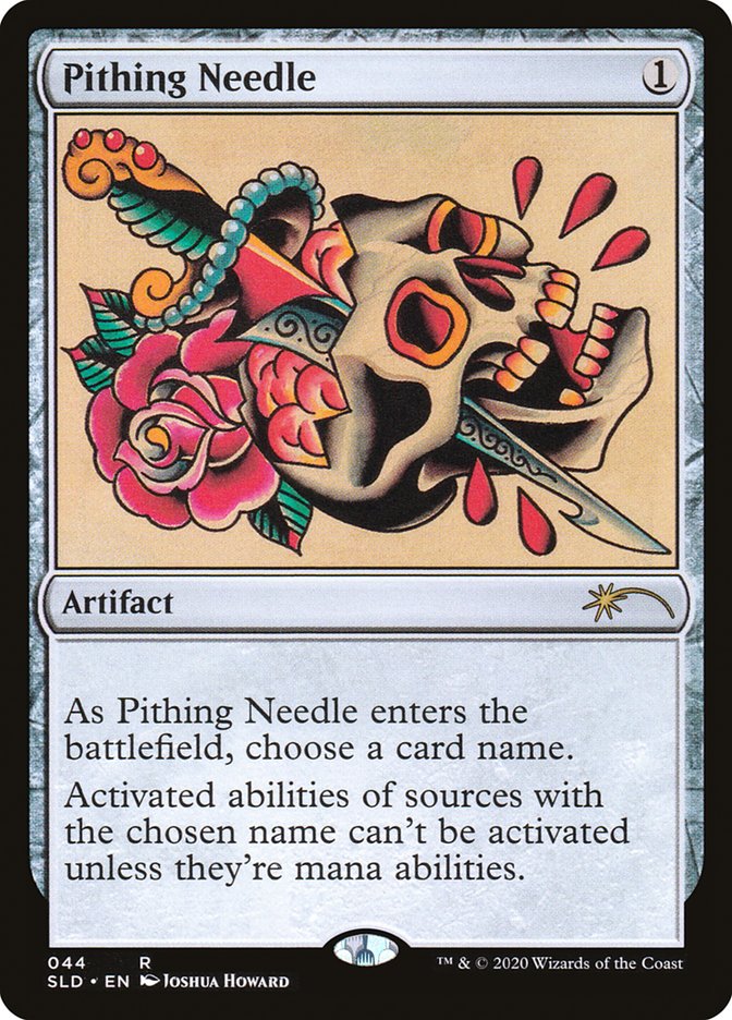 Pithing Needle [Secret Lair Drop Series] MTG Single Magic: The Gathering | Red Claw Gaming
