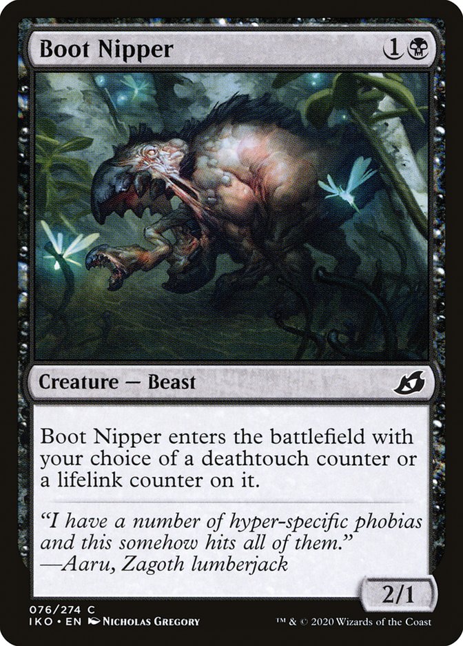Boot Nipper [Ikoria: Lair of Behemoths] MTG Single Magic: The Gathering | Red Claw Gaming